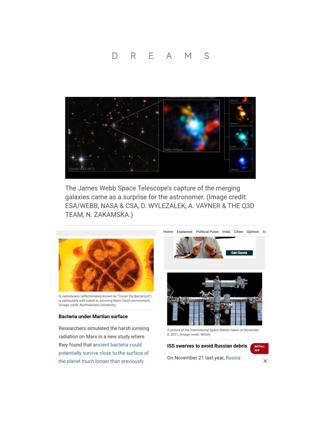 Space news weekly recap: NASA’s UFO team, Marian bacteria and&nbsp;more